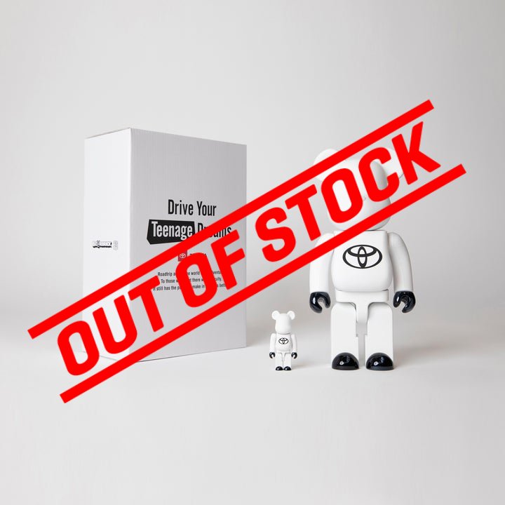 【今季入荷】BE@RBRICK TOYOTA DRIVE YOUR TEENAGE DREAMS WHITE 100% & 400% bearbric トヨタトイオタ TOY-OTA DYTD ベアブリック MEDICOM TOY キューブリック、ベアブリック