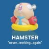 POP MART Coarse Little Voyagers heat wave series Hamster